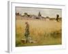 A Summer Meadow, 1887-Henri Alphonse Louis Laurent-desrousseaux-Framed Giclee Print