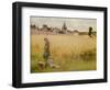 A Summer Meadow, 1887-Henri Alphonse Louis Laurent-desrousseaux-Framed Giclee Print