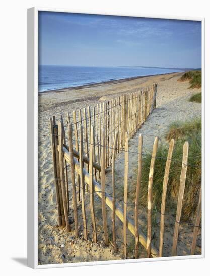 A Summer Morning on the Beach at Walberswick, Suffolk, England, United Kingdom, Europe-Jon Gibbs-Framed Photographic Print