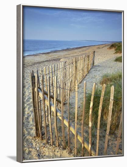A Summer Morning on the Beach at Walberswick, Suffolk, England, United Kingdom, Europe-Jon Gibbs-Framed Photographic Print