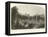 A Summer Noon: Hampton Court-James Digman Wingfield-Framed Stretched Canvas