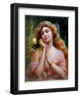 A Summer Reverie-Emile Vernon-Framed Giclee Print