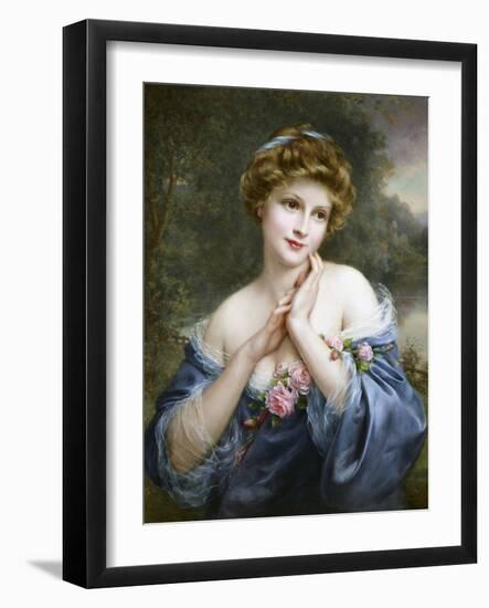 A Summer Rose-Francois Martin-kavel-Framed Giclee Print