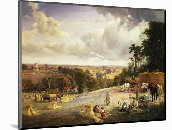 A Summer's Afternoon, Near Mereworth, Kent-George Vicat Cole-Mounted Giclee Print