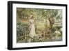 A Summer's Afternoon-Alfred Augustus Glendening-Framed Giclee Print