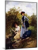 A Summer's Afternoon-Francesco Miralles Galaup-Mounted Giclee Print