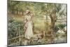 A Summer's Afternoon-Alfred Augustus Glendening-Mounted Giclee Print