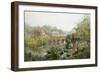 A Summer's Day, Abingdon, Oxfordshire, England-Charles Gregory-Framed Giclee Print