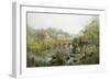 A Summer's Day, Abingdon, Oxfordshire, England-Charles Gregory-Framed Giclee Print