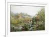 A Summer's Day, Abingdon, Oxfordshire, England-Charles Gregory-Framed Giclee Print