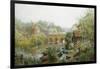 A Summer's Day, Abingdon, Oxfordshire, England-Charles Gregory-Framed Giclee Print