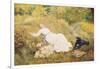 A Summer's Day-Edward Killingworth Johnson-Framed Giclee Print