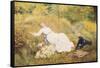 A Summer's Day-Edward Killingworth Johnson-Framed Stretched Canvas