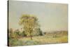 A Summer's Day-Alfred Sisley-Stretched Canvas