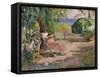 A Summer's Day-Henri Lebasque-Framed Stretched Canvas