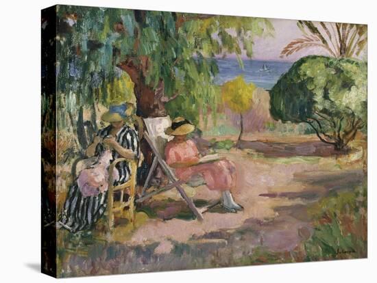 A Summer's Day-Henri Lebasque-Stretched Canvas