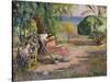 A Summer's Day-Henri Lebasque-Stretched Canvas