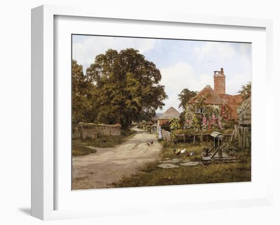 A Summer's Day-Edward Wilkins Waite-Framed Giclee Print