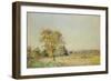 A Summer's Day-Alfred Sisley-Framed Giclee Print