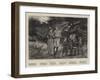 A Summer's Holiday, Starting the Team-Arthur Hopkins-Framed Giclee Print