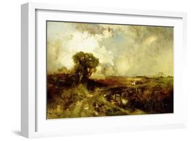 A Summer Shower, 1878-Thomas Moran-Framed Giclee Print