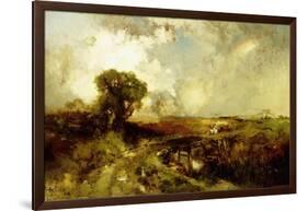 A Summer Shower, 1878-Thomas Moran-Framed Giclee Print