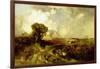 A Summer Shower, 1878-Thomas Moran-Framed Giclee Print