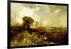 A Summer Shower, 1878-Thomas Moran-Framed Giclee Print