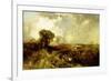 A Summer Shower, 1878-Thomas Moran-Framed Giclee Print