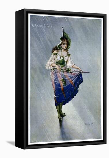 A Summer Shower, 1899-C Wilhelm-Framed Stretched Canvas