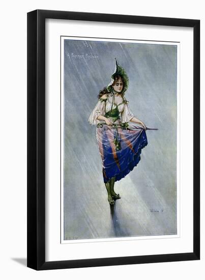 A Summer Shower, 1899-C Wilhelm-Framed Giclee Print