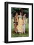 A Summer Shower-Charles Edward Perugini-Framed Premium Giclee Print