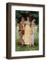 A Summer Shower-Charles Edward Perugini-Framed Premium Giclee Print