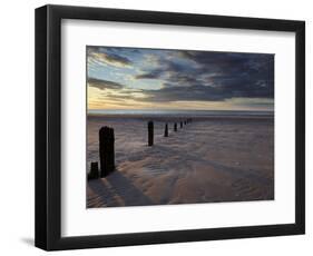 A Summer Sunset at Brancaster, Norfolk, England, United Kingdom, Europe-null-Framed Photographic Print