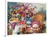 A Summers Picnic-Barbara Mock-Framed Giclee Print