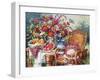 A Summers Picnic-Barbara Mock-Framed Giclee Print