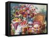 A Summers Picnic-Barbara Mock-Framed Stretched Canvas