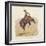 A 'Sun Fisher'-Frederic Sackrider Remington-Framed Giclee Print