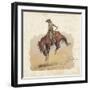 A 'Sun Fisher'-Frederic Sackrider Remington-Framed Giclee Print