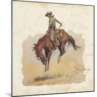 A 'Sun Fisher'-Frederic Sackrider Remington-Mounted Giclee Print