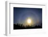 A sun halo seen in northern British Columbia-Richard Wright-Framed Photographic Print