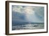 A Sunbeam over the Sea, 1890 (Oil on Panel)-Henry Moore-Framed Giclee Print