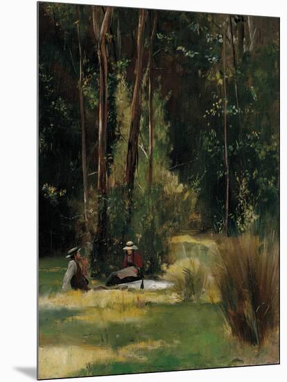 A Sunday Afternoon-Tom Roberts-Mounted Giclee Print