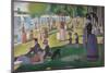 A Sunday on La Grande Jatte -- 1884, 1884-86-Georges Seurat-Mounted Giclee Print