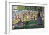 A Sunday on La Grande Jatte -- 1884, 1884-86-Georges Seurat-Framed Giclee Print