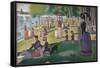 A Sunday on La Grande Jatte -- 1884, 1884-86-Georges Seurat-Framed Stretched Canvas