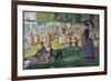 A Sunday on La Grande Jatte -- 1884, 1884-86-Georges Seurat-Framed Giclee Print