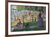 A Sunday on La Grande Jatte -- 1884, 1884-86-Georges Seurat-Framed Giclee Print