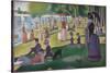 A Sunday on La Grande Jatte -- 1884, 1884-86-Georges Seurat-Stretched Canvas