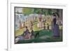 A Sunday on La Grande Jatte -- 1884, 1884-86-Georges Seurat-Framed Premium Giclee Print